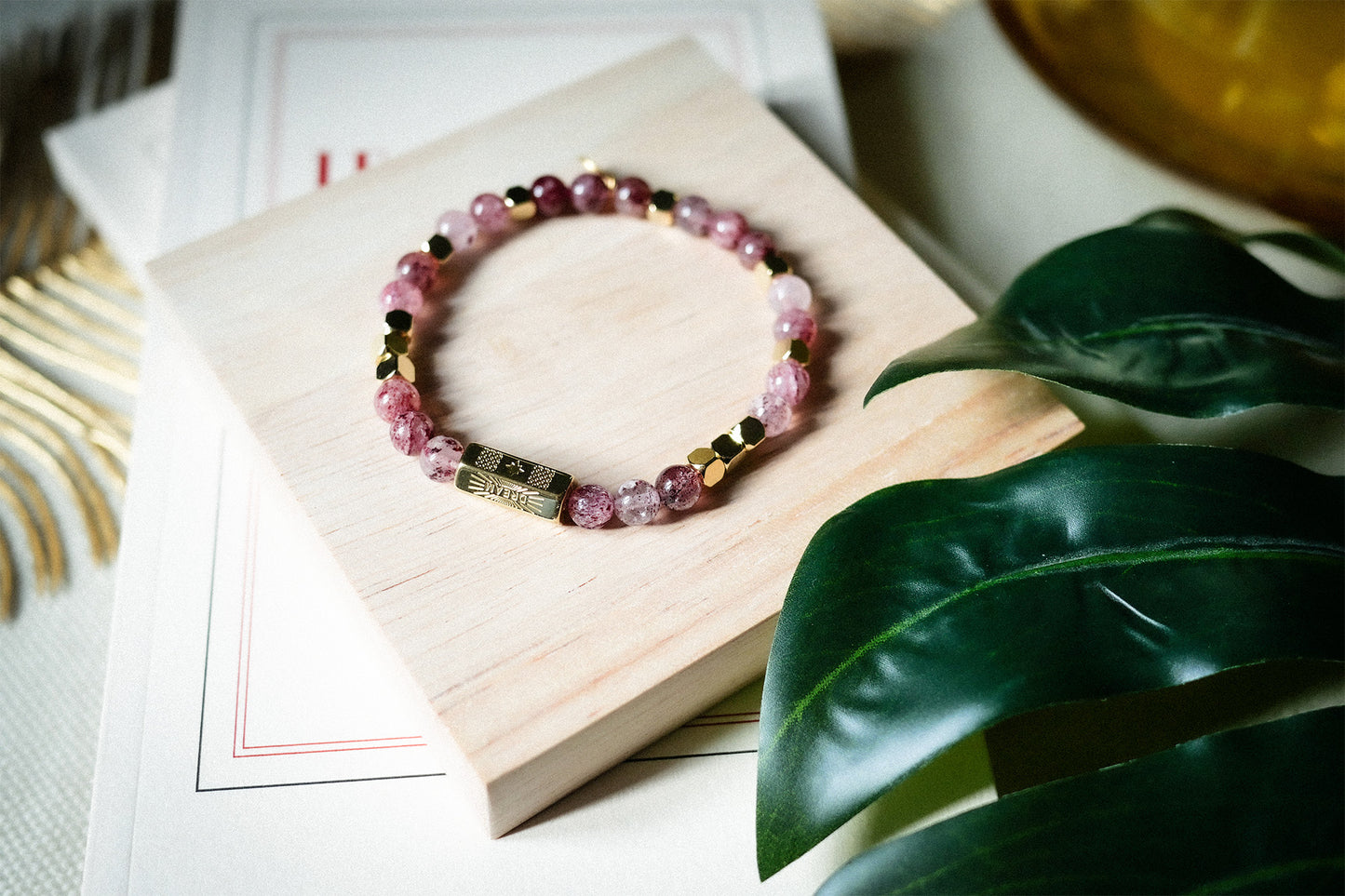 Bracelet Dream Quartz Fraise