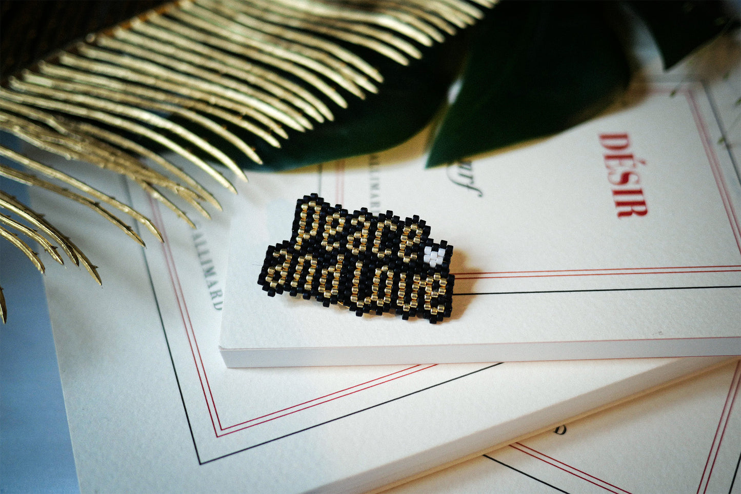 Broche Peace & Love