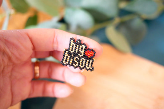 Broche Big Bisou